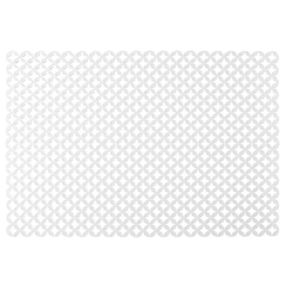 mDesign Spülbeckeneinlage Abtropfmatte 2er-Set durchsichtig