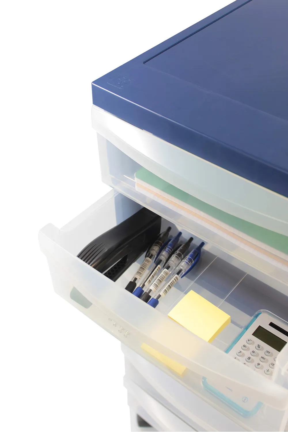 Iris Ohyama Design Chest DC-360 Turm Blau 6x7 L