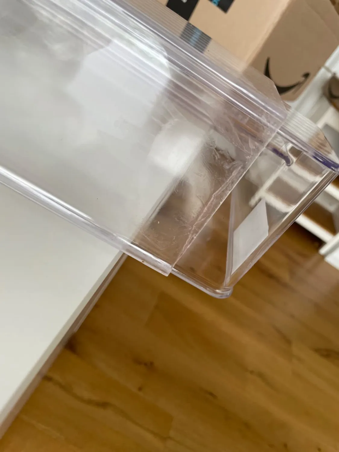 mDesign Gewürzregal ausziehbar 4 Ebenen transparent Kunststoff