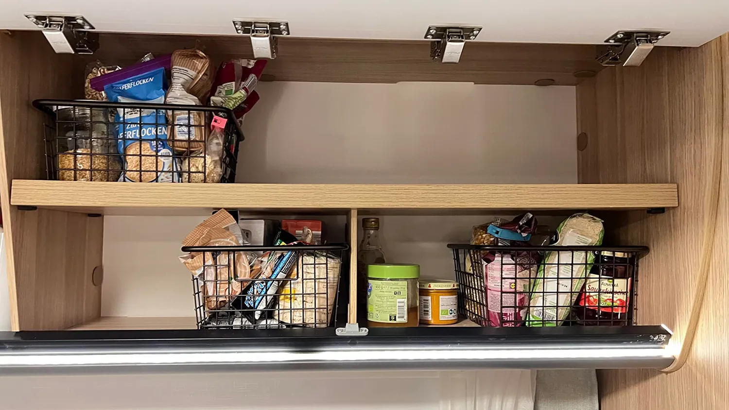 M Design Organizer Gitterbox 8er-Set bronzefarben Metall