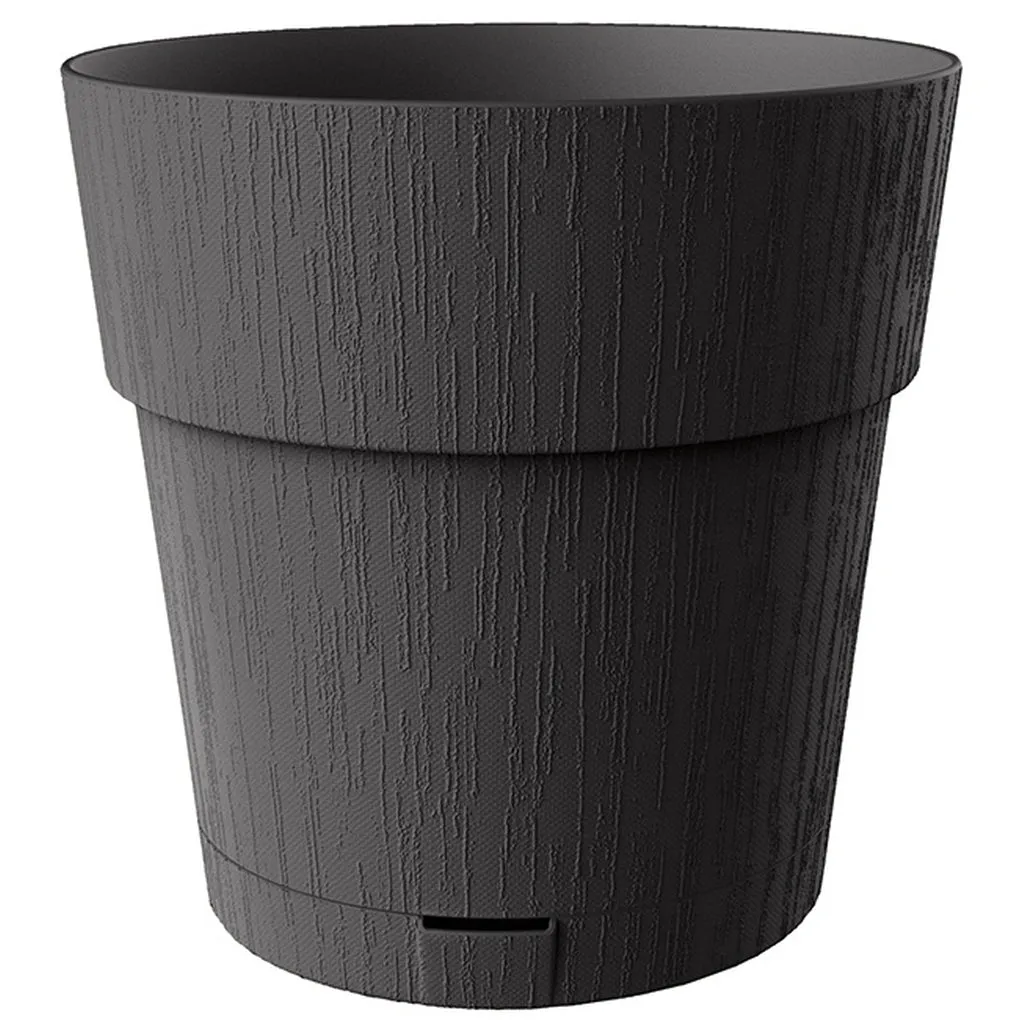 Kreher Ethica Pflanzkübel 40 cm Anthrazit mit Wasserspeicher