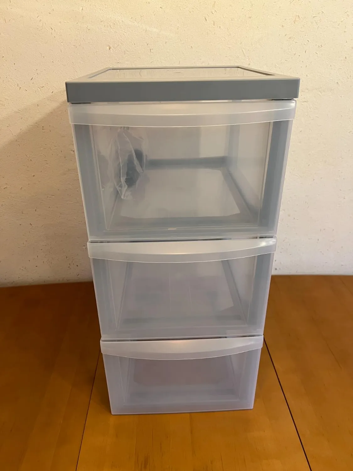 Iris Ohyama A4 Drawer DC-303 Rollcontainer Grau 3x15L