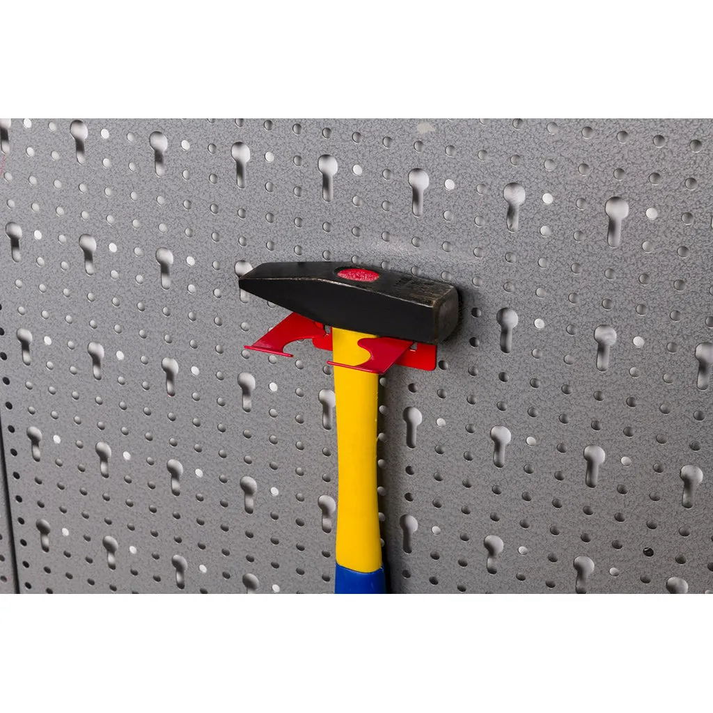 Kreher Hakensortiment 22tlg Lochwandhaken Metall Rot