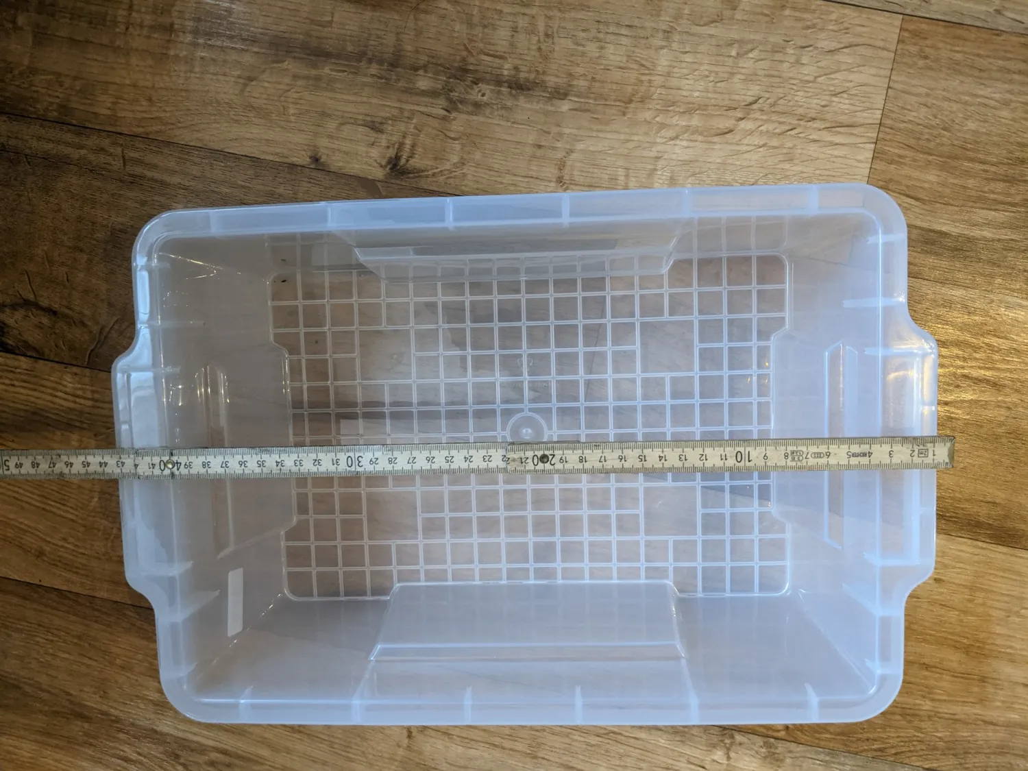 Iris Ohyama SK-130 Aufbewahrungsbox 12,5 L 3er Set klar BPA-frei