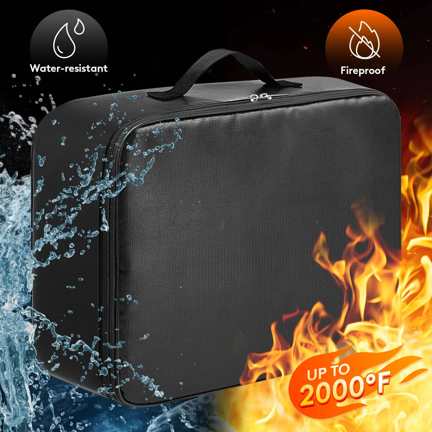 Lifewit Fotobox Feuerfest 18x 10x15 Transparent