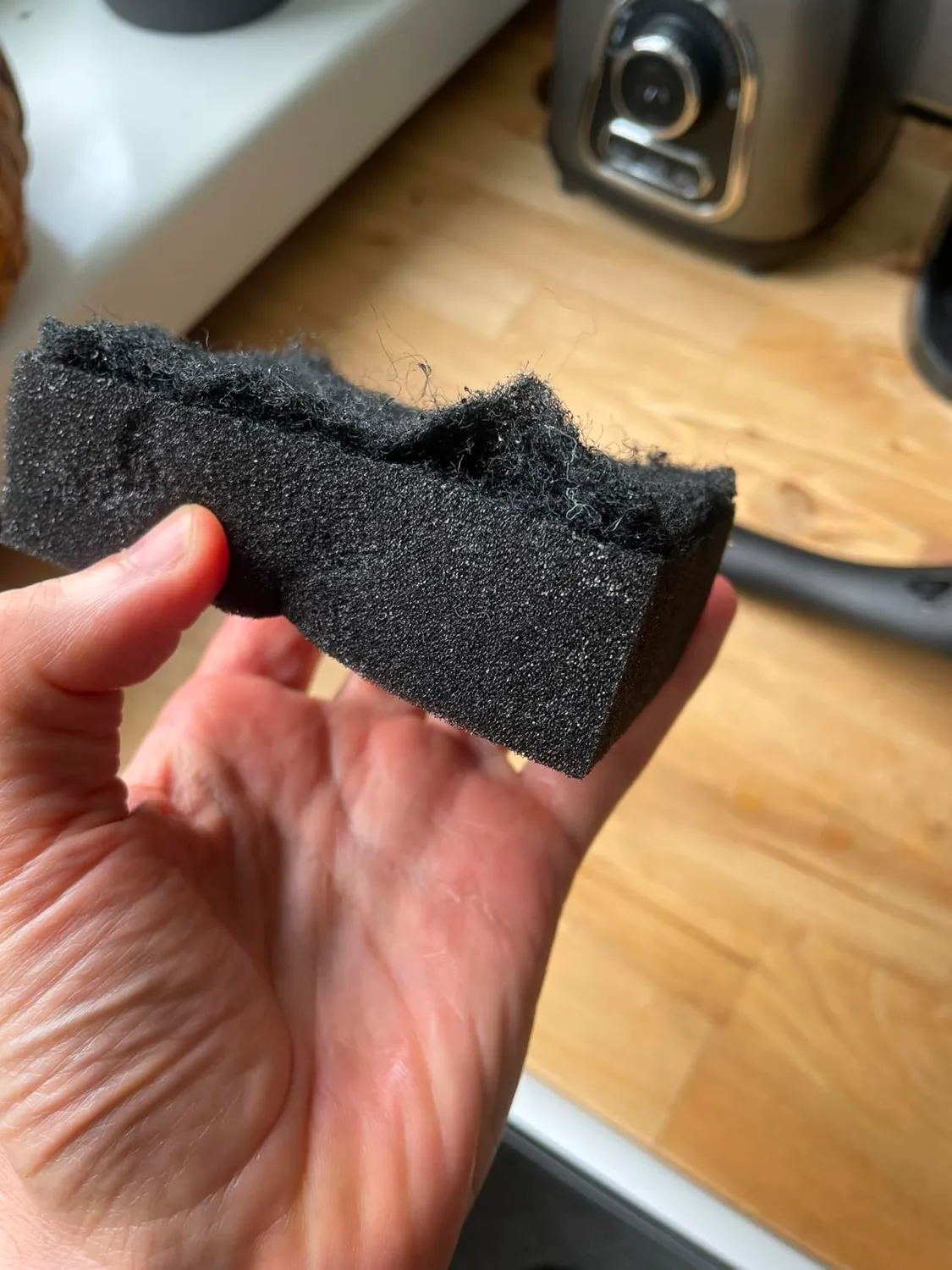 Black SVAMP Küchenschwamm 12 Stück schwarz PU-Schaum