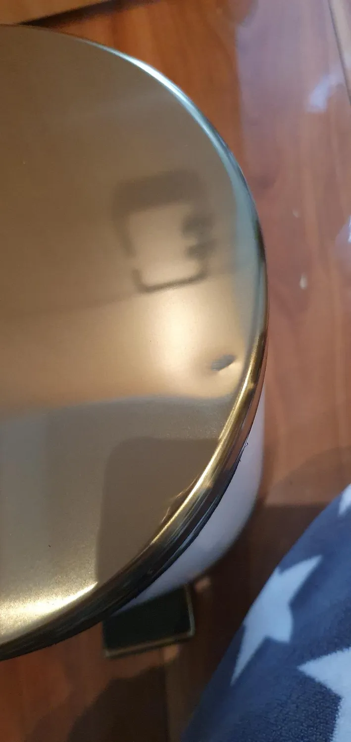 mDesign Tretmülleimer 3 Liter Schwarz Metall