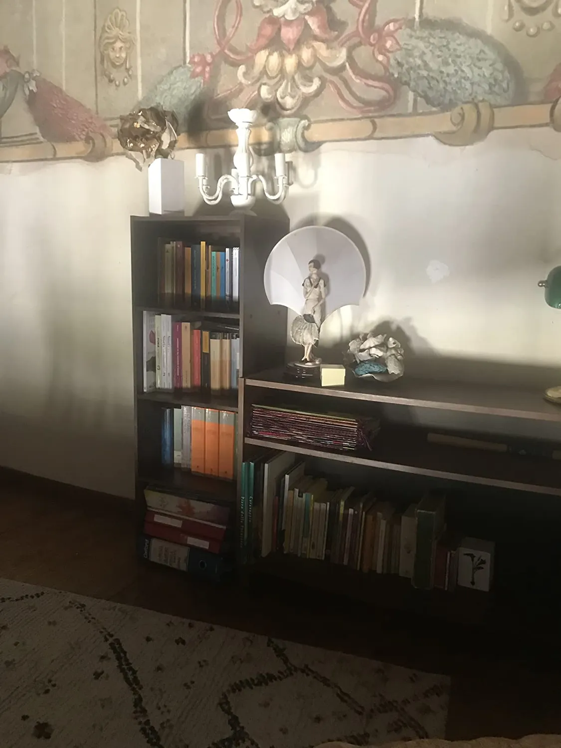 Iris Ohyama CX-4 Bücherregal Braun 4 Böden 40cm