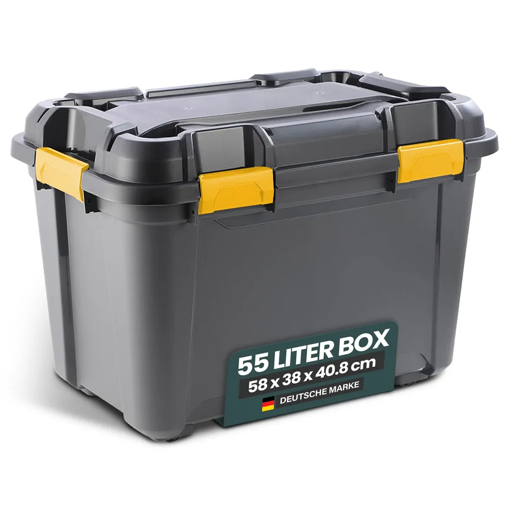 Kreher Bunker Tough Aufbewahrungsbox 55L mit Deckel