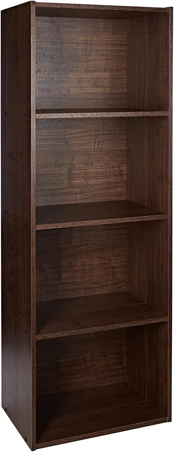 Iris Ohyama CX-4 Bücherregal Braun 4 Böden 40cm