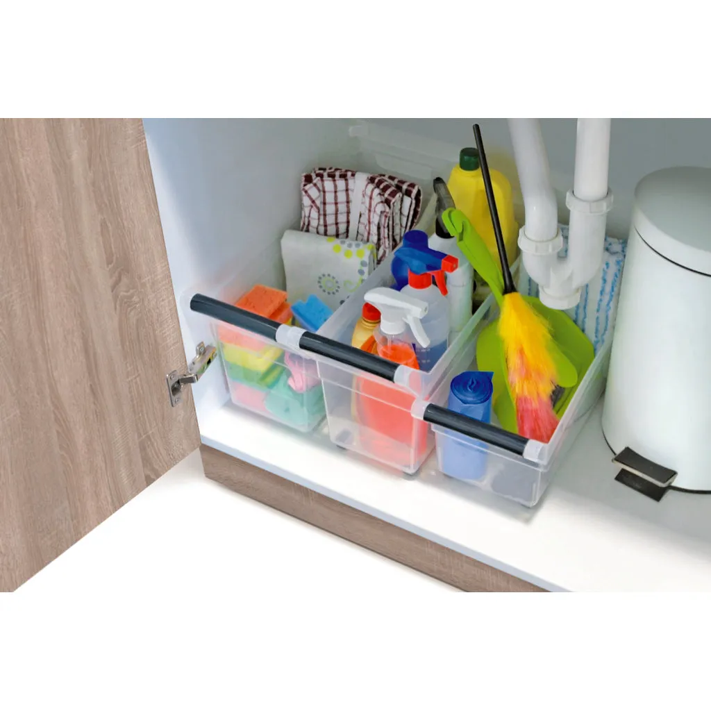 Kreher NUK3H+NUK4L Aufbewahrungsbox 2er-Set transparent