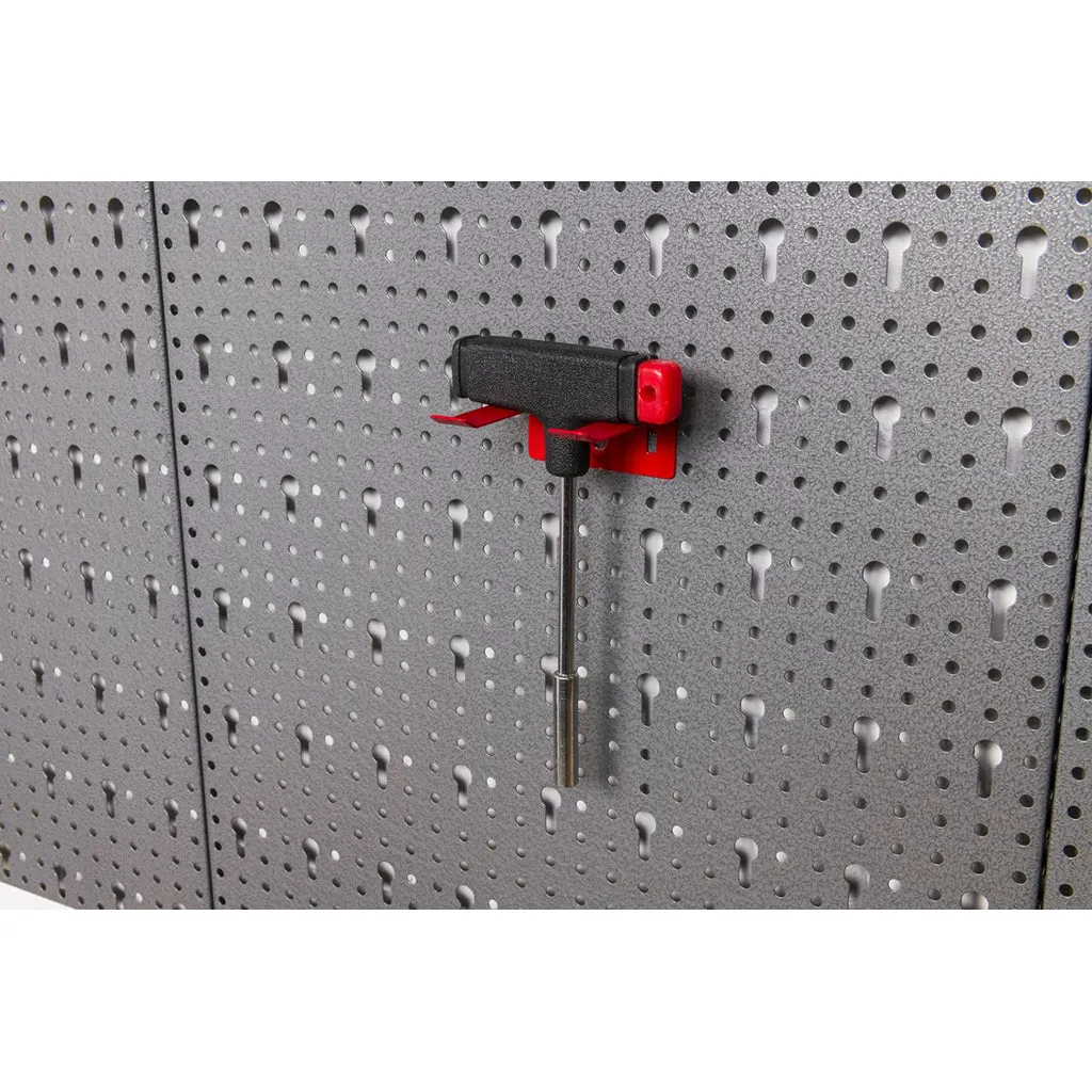 Kreher Hakensortiment 22tlg Lochwandhaken Metall Rot