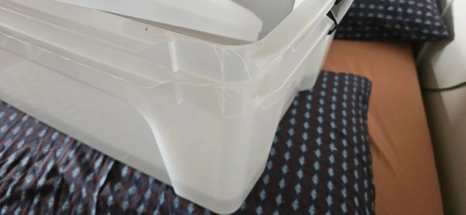 Iris Ohyama NTB-30 Aufbewahrungsbox 30 L 6er-Set transparent