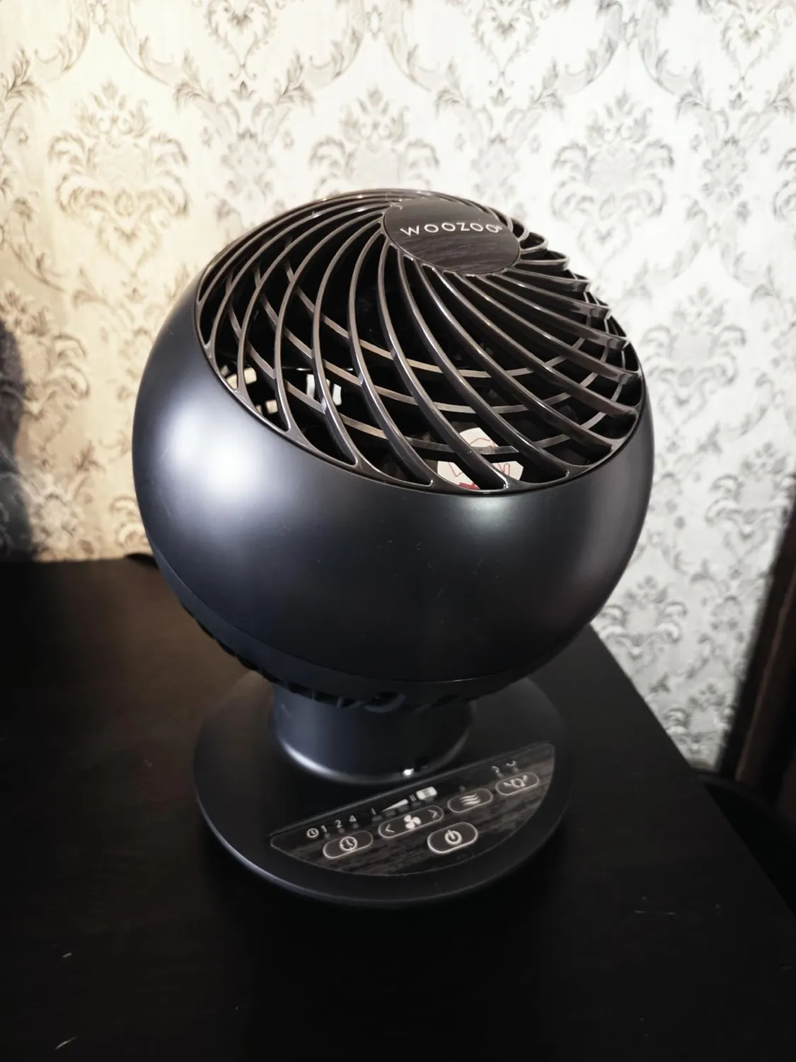 Iris Ohyama Woozoo PCF-SC15T Tischventilator Weiß-Holz leise