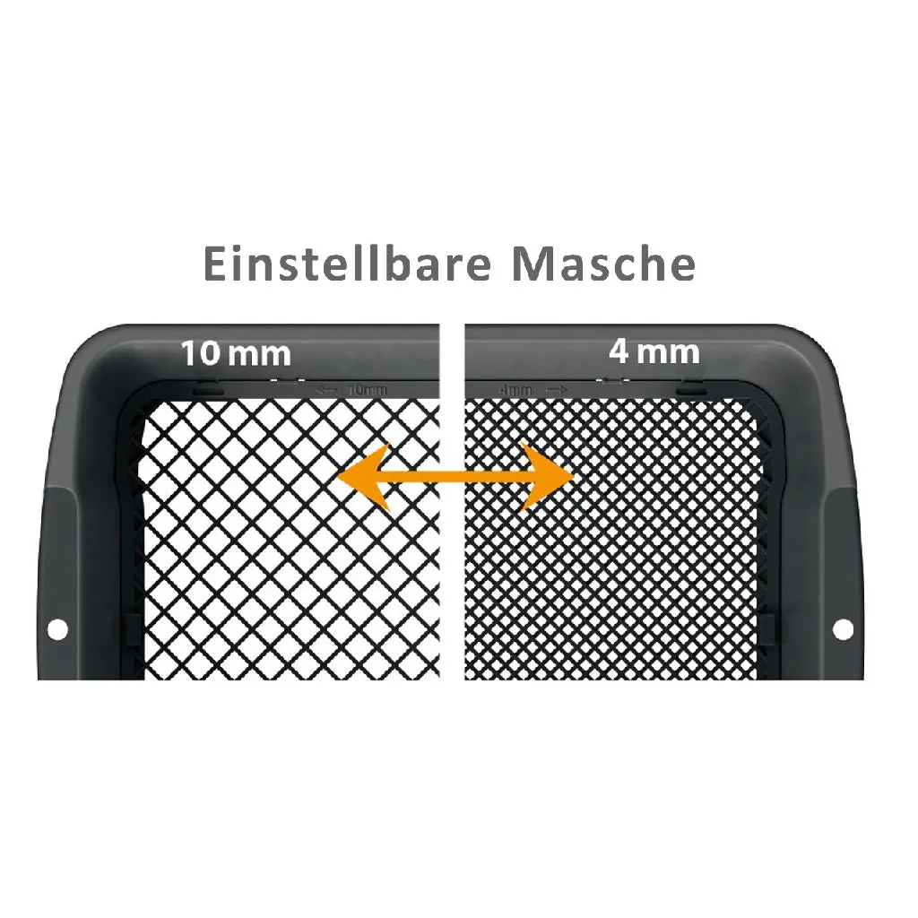 Kreher Respana Gartensieb Anthrazit Einzel 4 und 10 mm