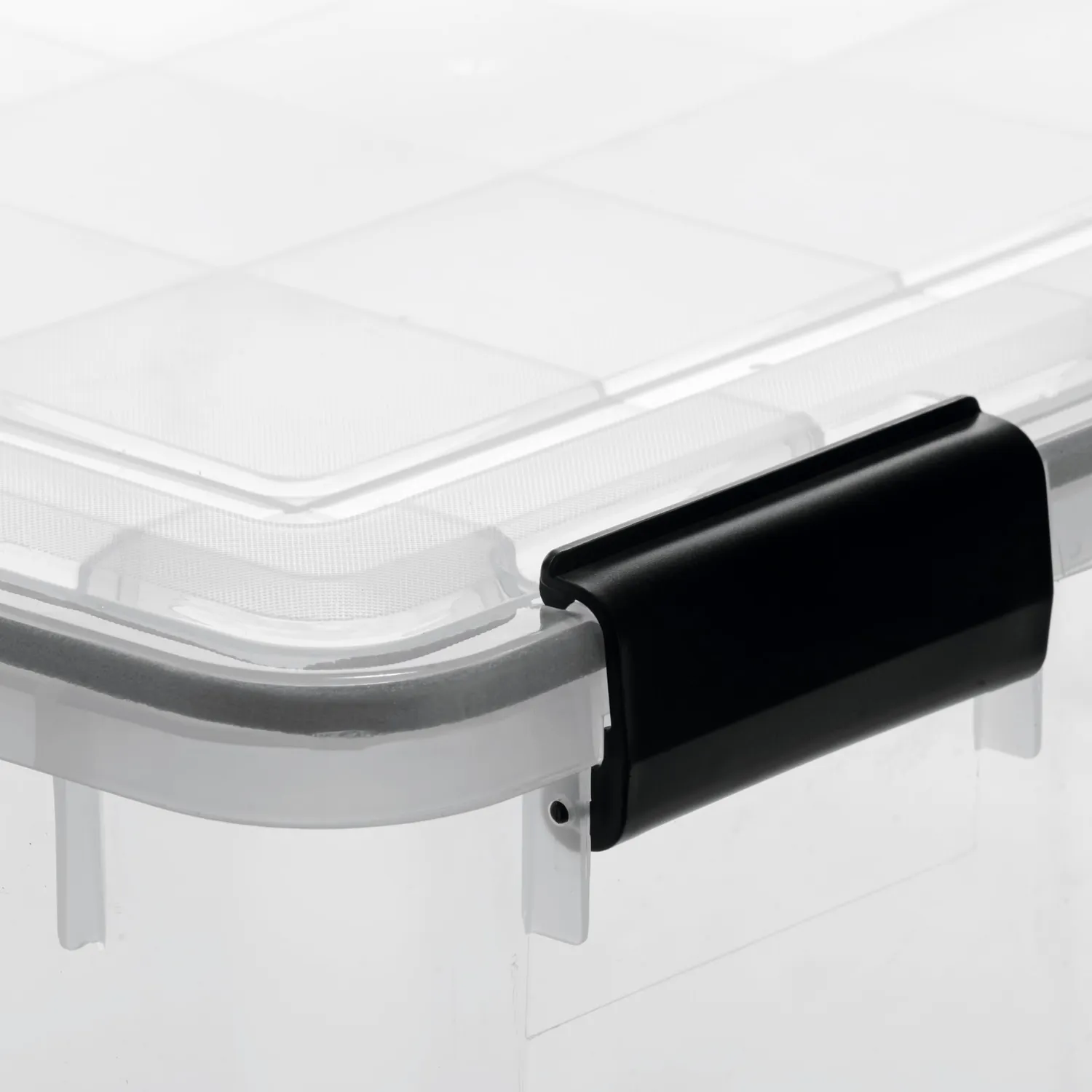 Iris Ohyama AT-LD Aufbewahrungsbox 70L 3er-Set transparent