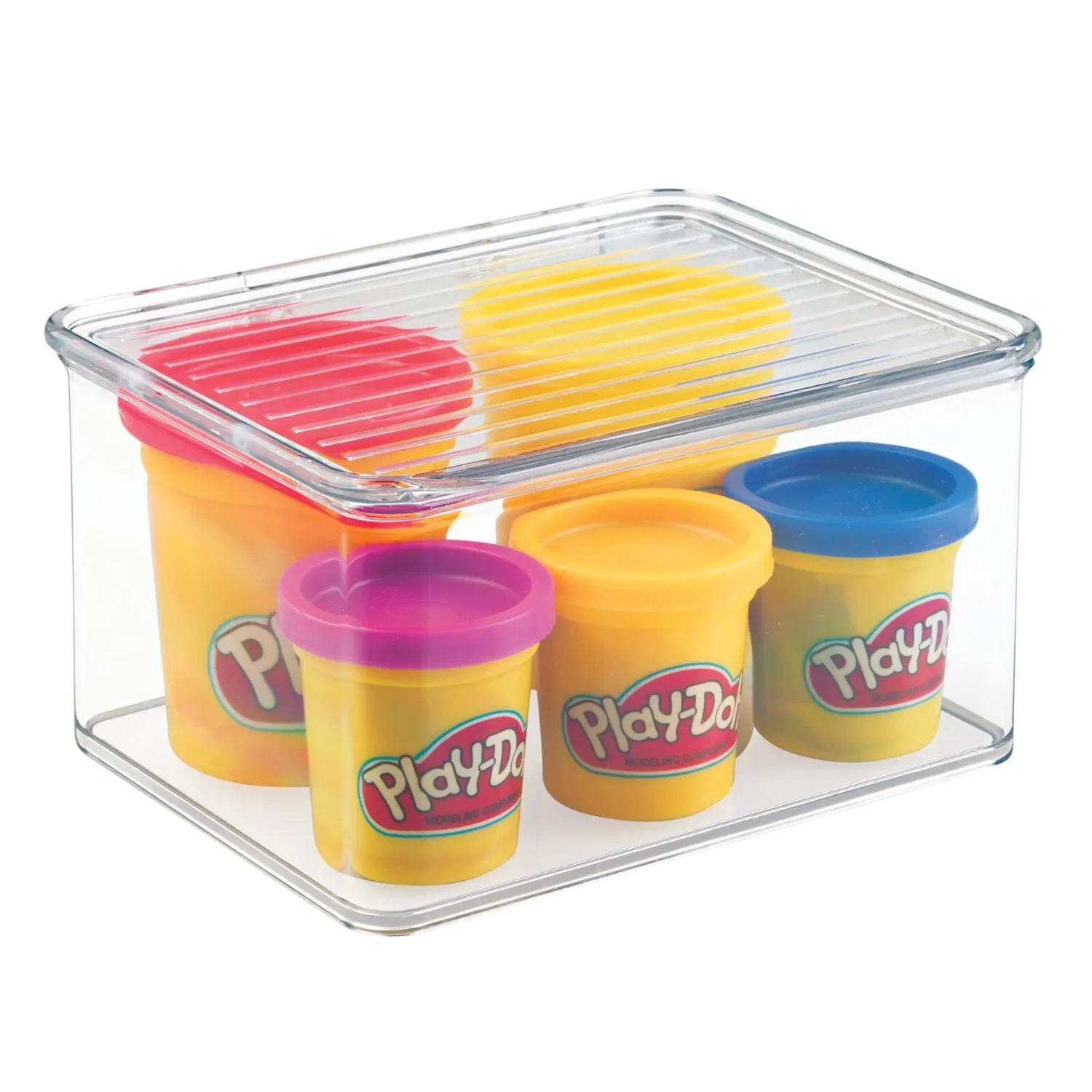 M Design Aufbewahrungsbox Deckel transparent stapelbar