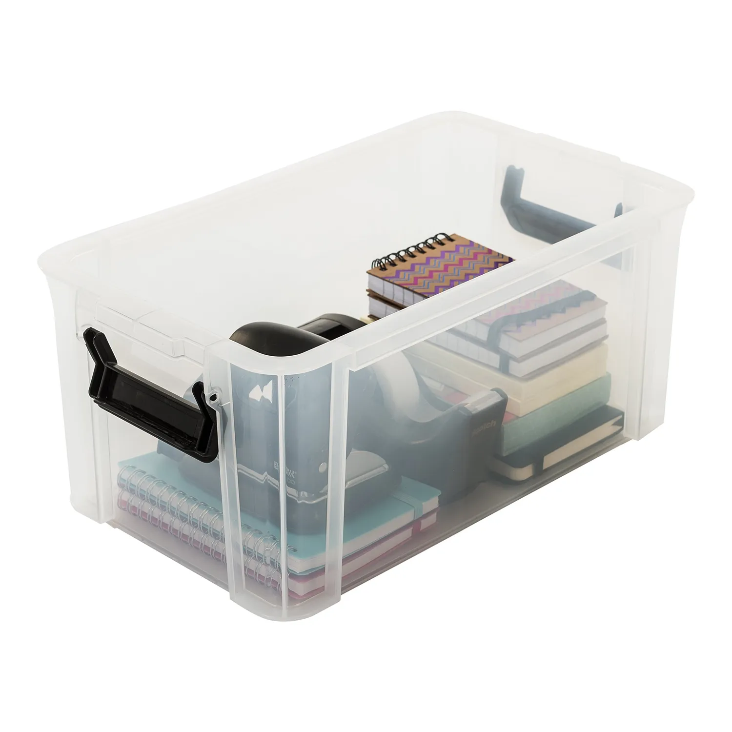 Iris Ohyama Multi Box MBX-6 Aufbewahrungsbox 4x6L transparent stapelbar