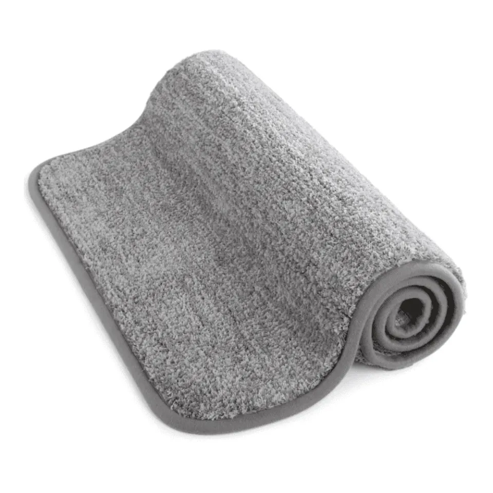 Lifewit Fußmatte waschbar Grau 51x81 cm rutschfest