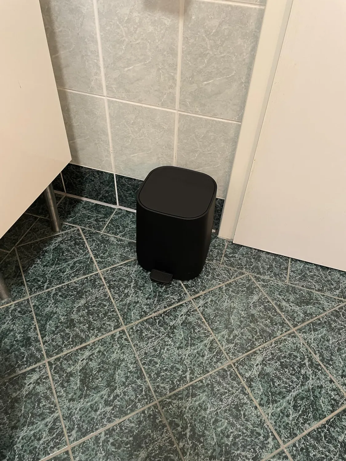 Black Mülleimer Bad 5L dunkelgrau Softclose