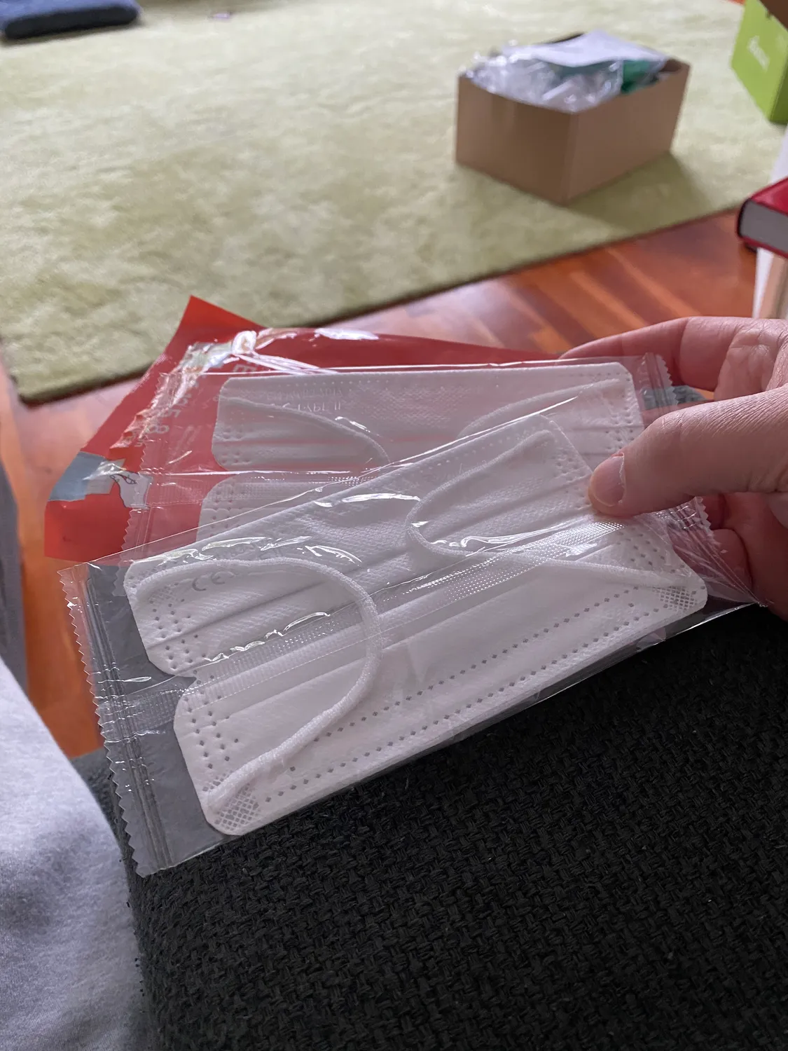 Iris Ohyama Mask PK Einwegmaske Größe S Weiß 105 Stück