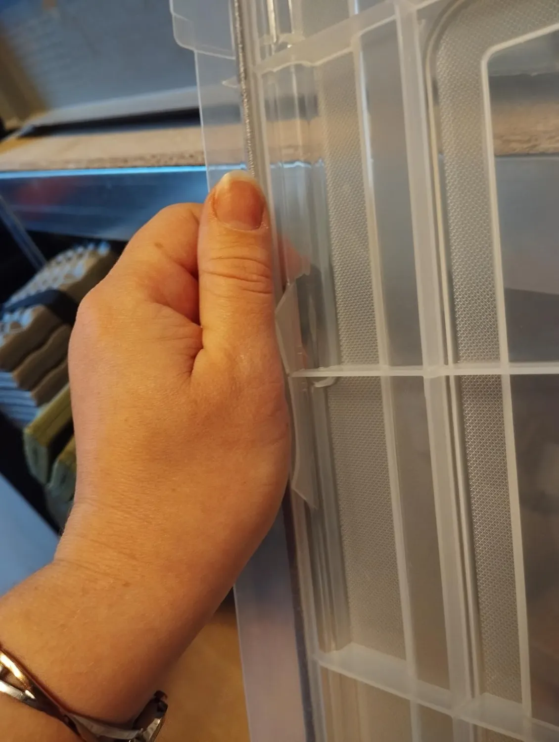 Iris Ohyama Air Tight Box DDAT-LD Aufbewahrungsbox 70L 3er-Set transparent