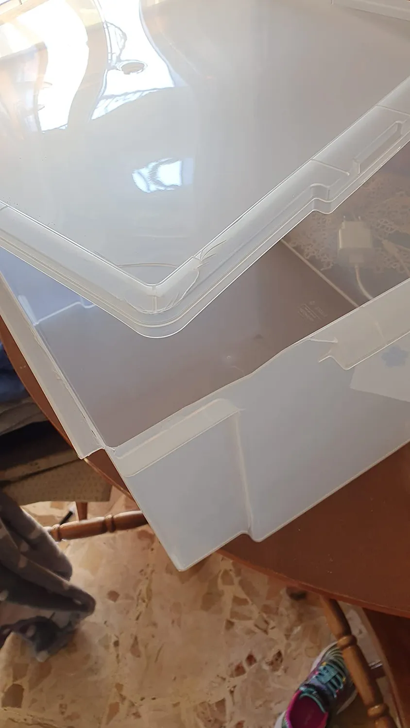 Iris Ohyama USB-M Aufbewahrungsbox 30L 6er Set transparent