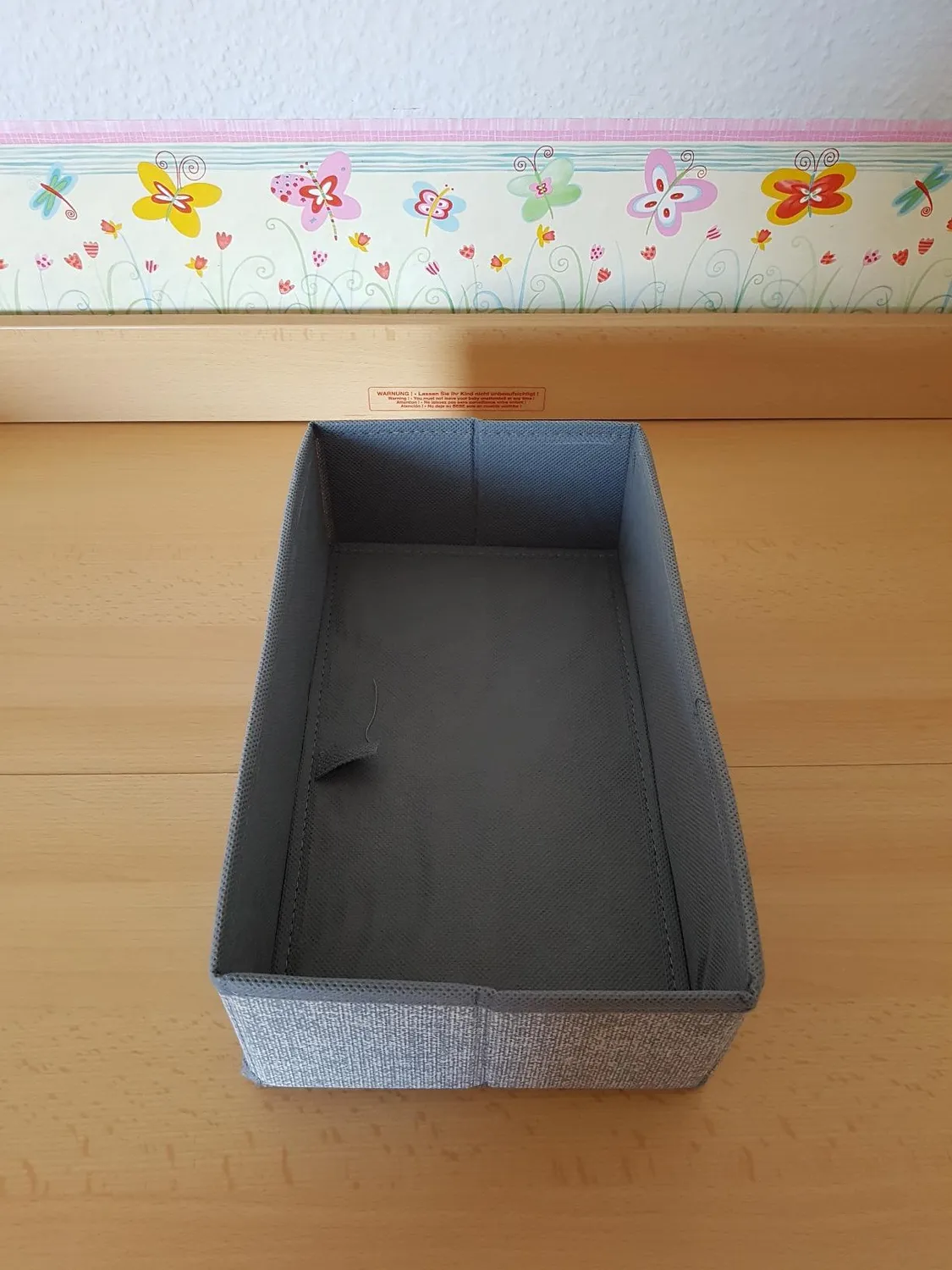 mDesign Aufbewahrungsbox 4er-Set grau Kunststoff leicht