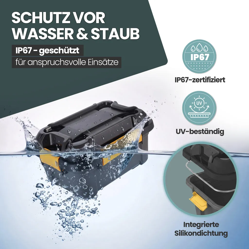Kreher Bunker Aufbewahrungsbox 12 Liter IP67 mit Deckel