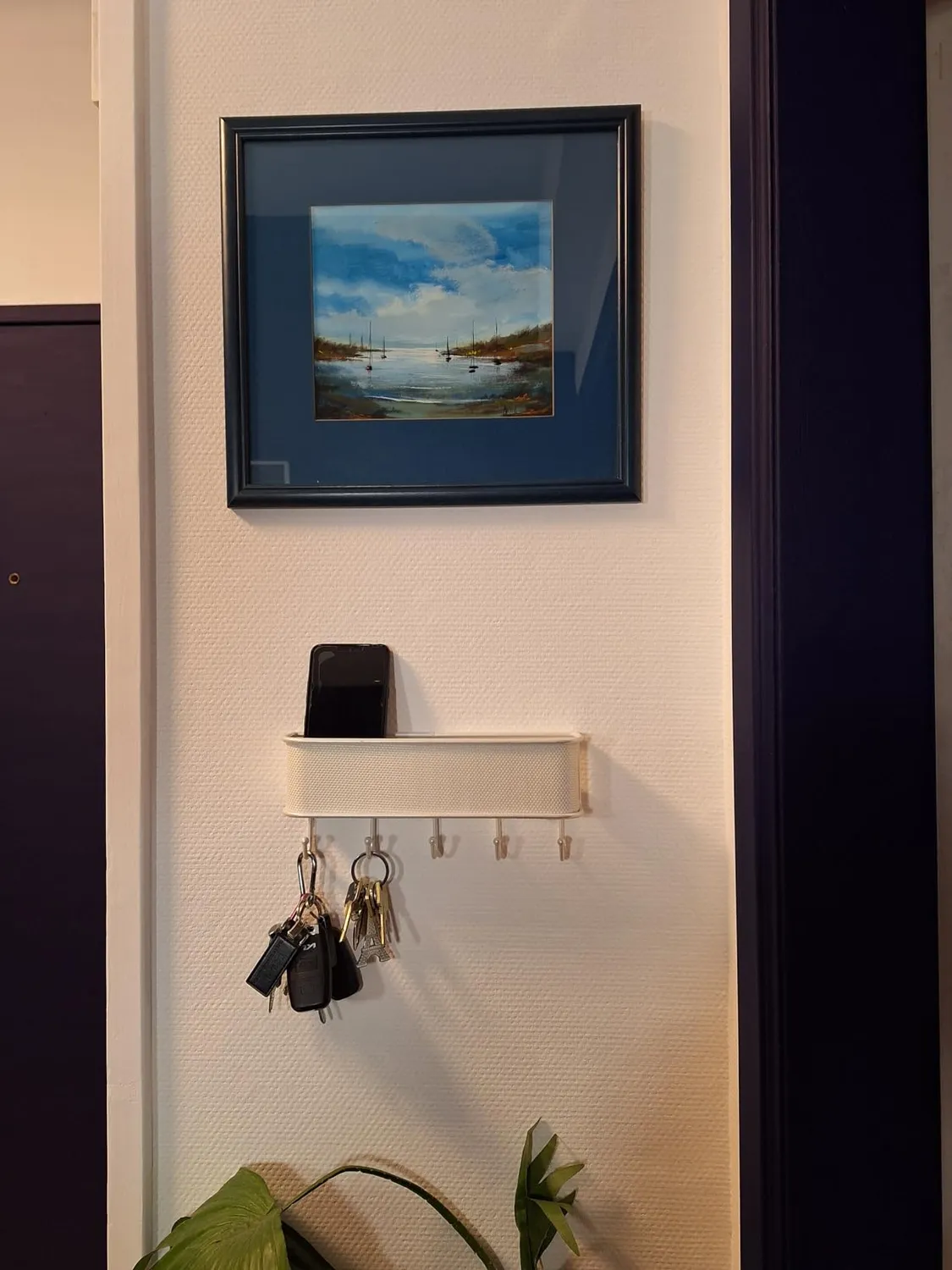 mDesign Wandorganizer Briefhalter weiß Postablage