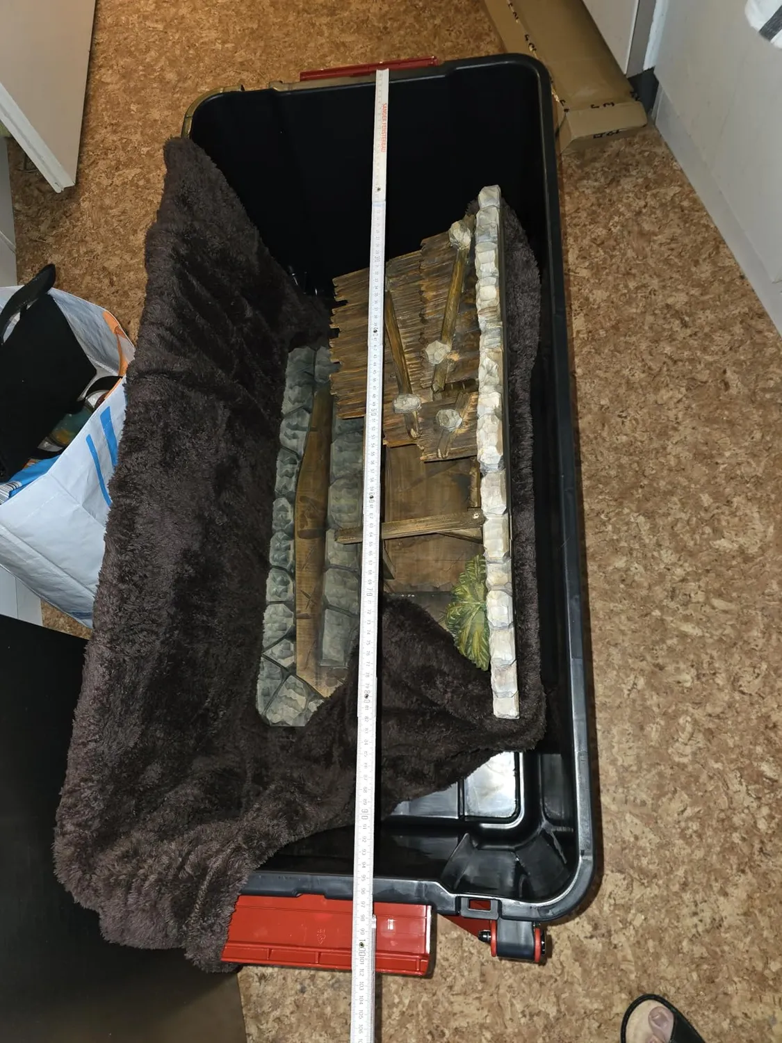 Iris Ohyama SIA-60 Aufbewahrungsbox 60 L schwarz