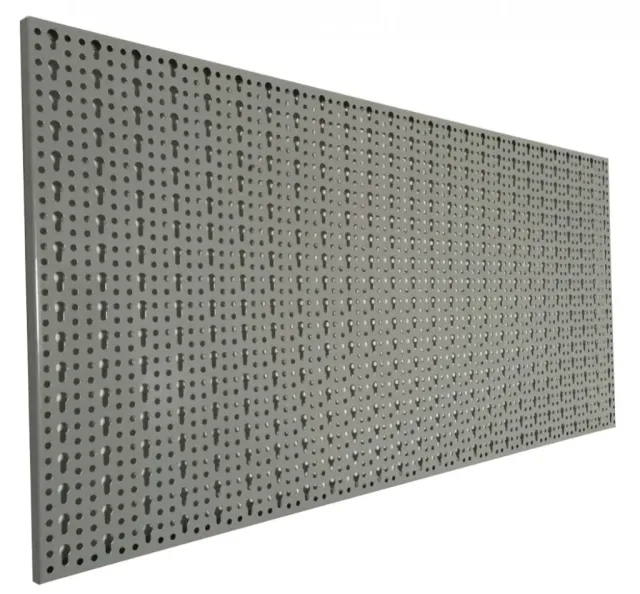 Kreher XL Lochblech Werkzeugwand 98x46 cm hellgrau Metall