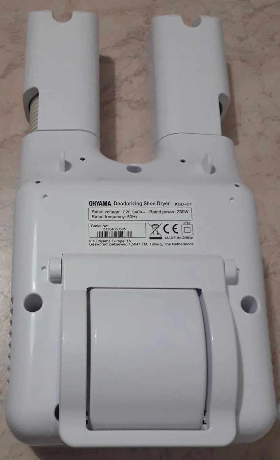 Iris Ohyama JCH-15TD4 Heizlüfter Keramik Helles Holz