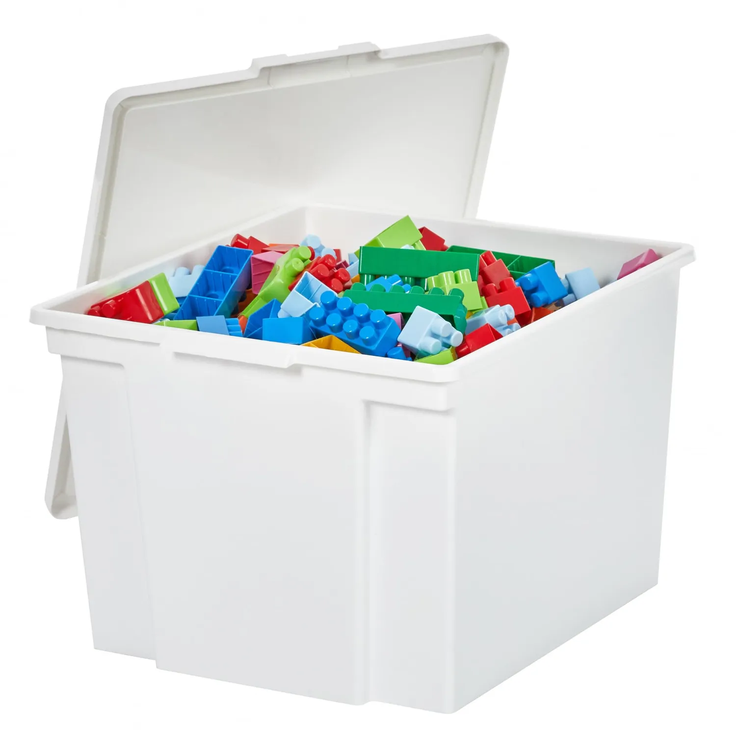 Iris Ohyama USB-M Aufbewahrungsbox 30L weiß 6er Set