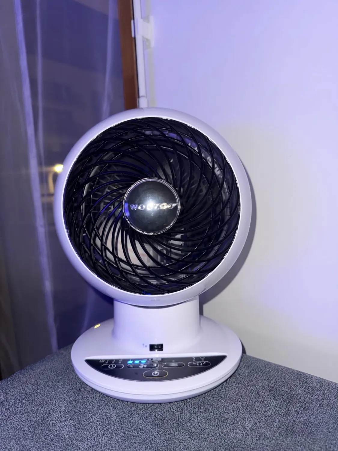 Iris Ohyama Woozoo PCF-SC15T Tischventilator Holz leise