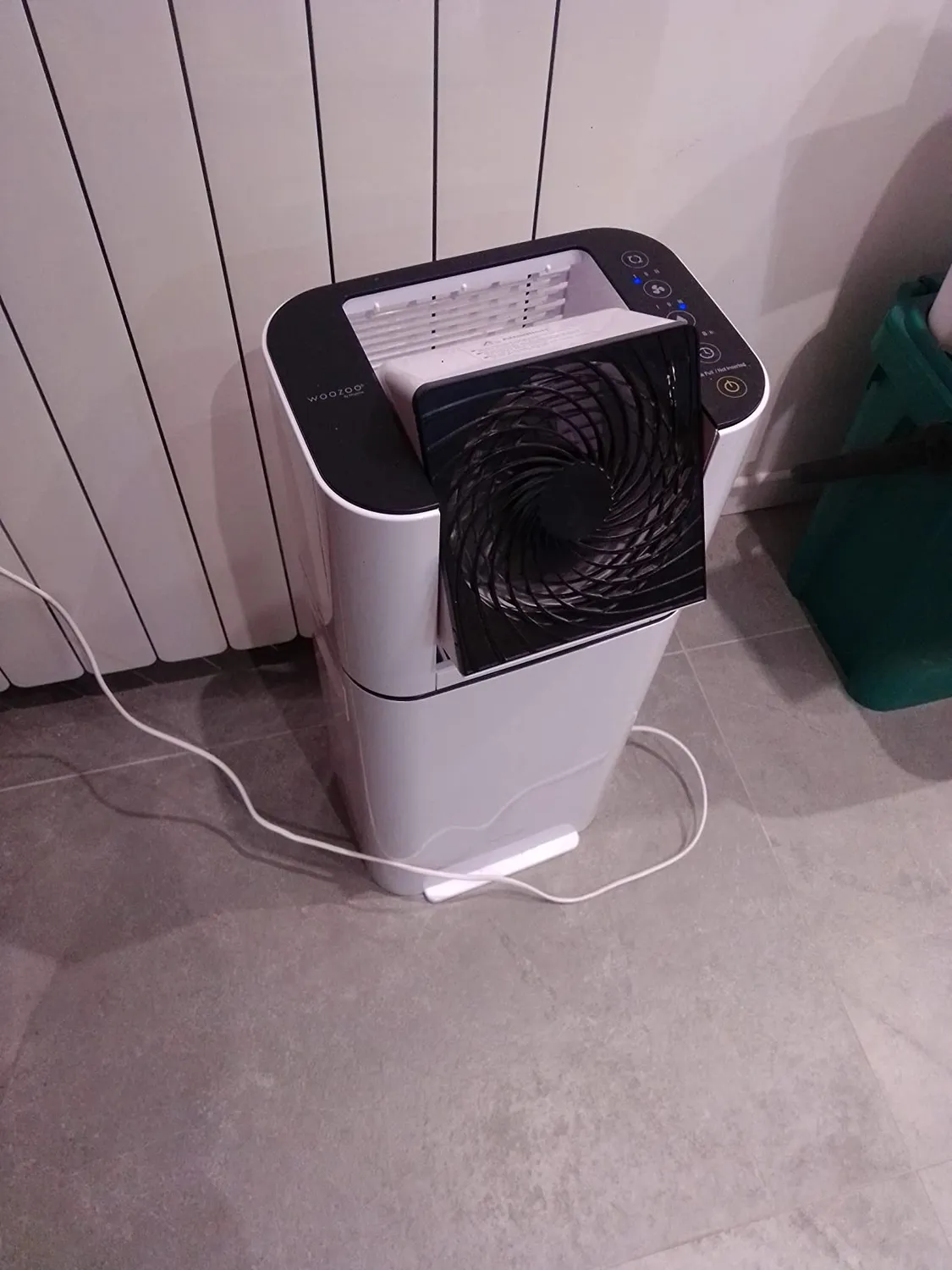 Iris Ohyama Woozoo DDC-50 Luftentfeuchter Ventilator weiß