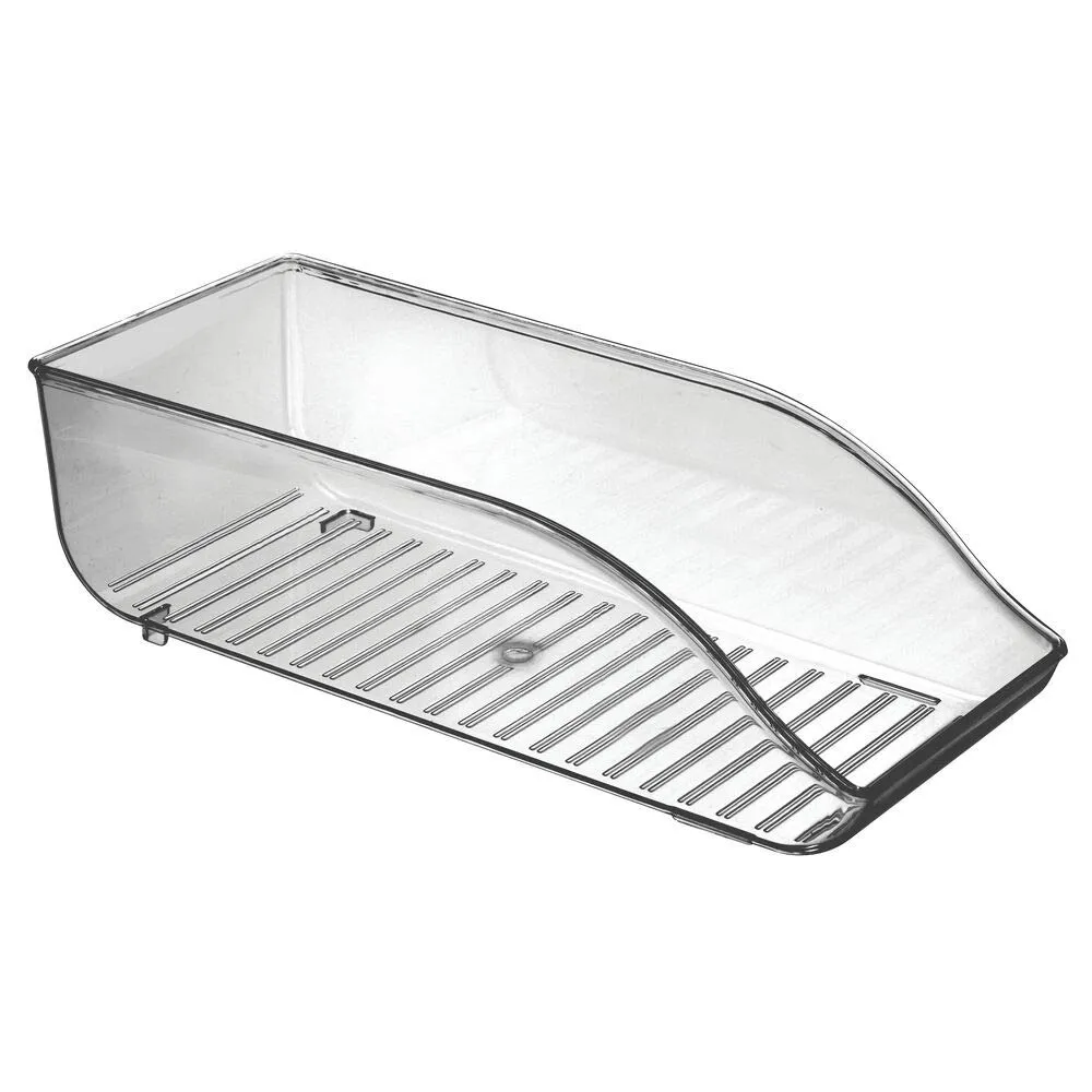 mDesign Dosenhalter Kühlschrank Organizer 9 Dosen rauchgrau