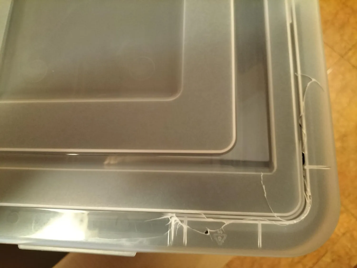 Iris Ohyama FB-21E Aufbewahrungsbox 45L 4er schwarz stapelbar