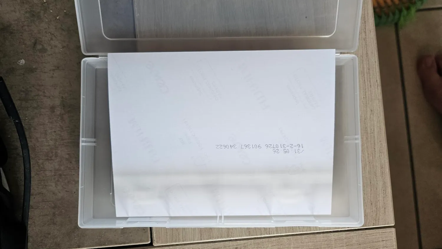 Iris Ohyama SBC-350 Kofferbox 10L Transparent BPA-frei