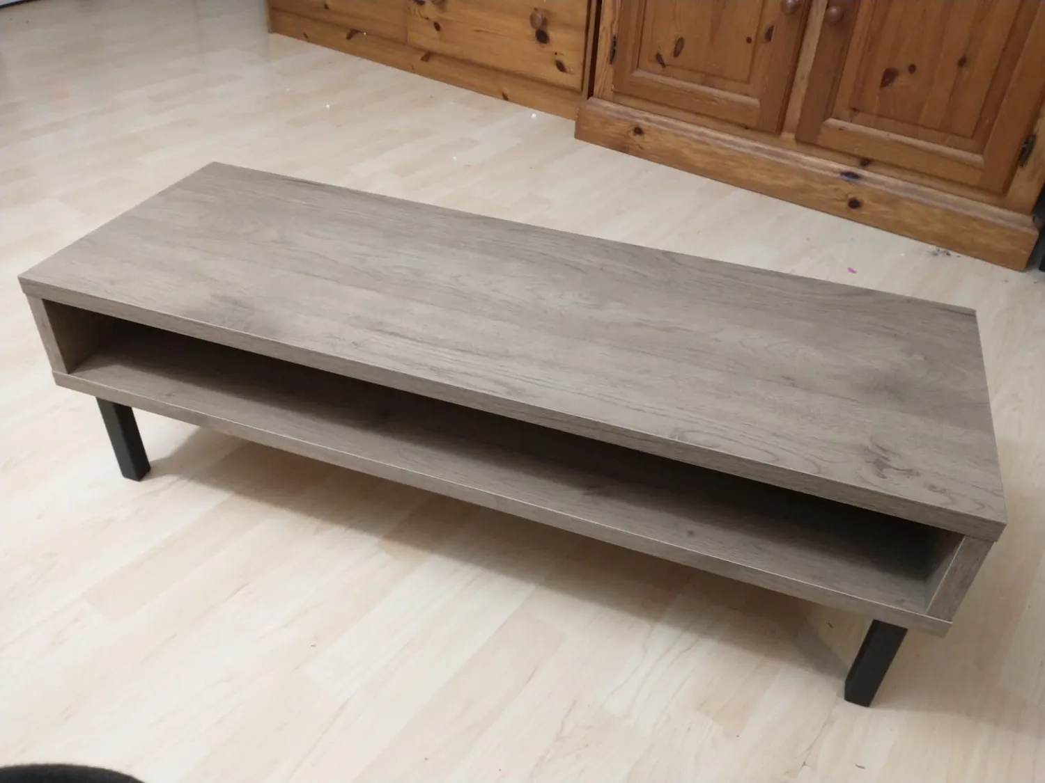 Iris Ohyama WAB-950 TV-Tisch 95 cm Aschbraun bis 40 Zoll