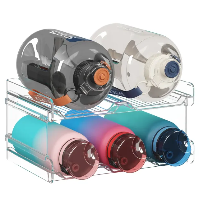 Lifewit Flaschenhalter stapelbar für 11 Flaschen PET