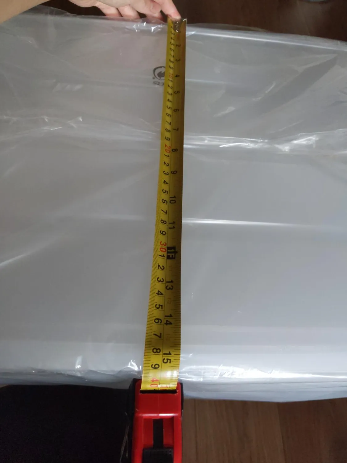 Iris Ohyama TBR-70 Aufbewahrungsbox 70L 4er-Set transparent