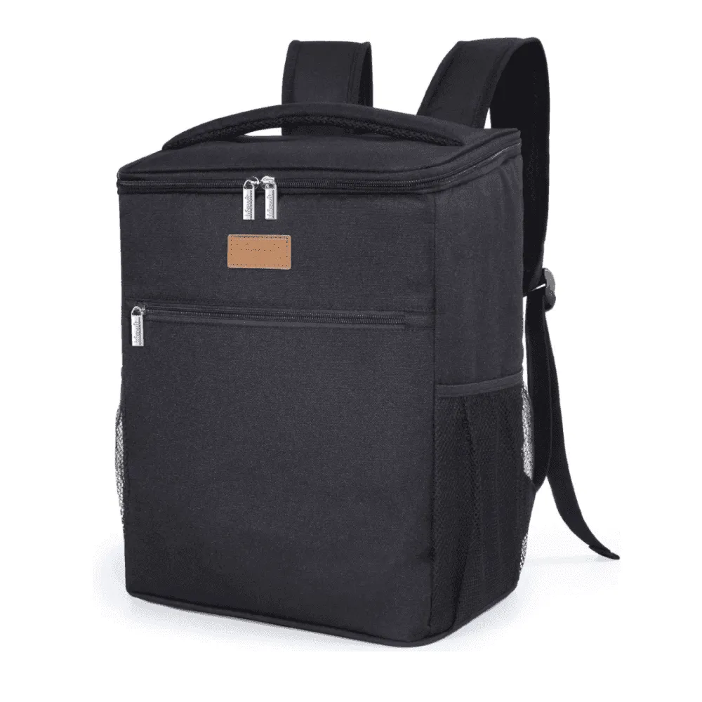 Lifewit Kühlrucksack 24L Cooler Backpack Grau Oxford Picknick