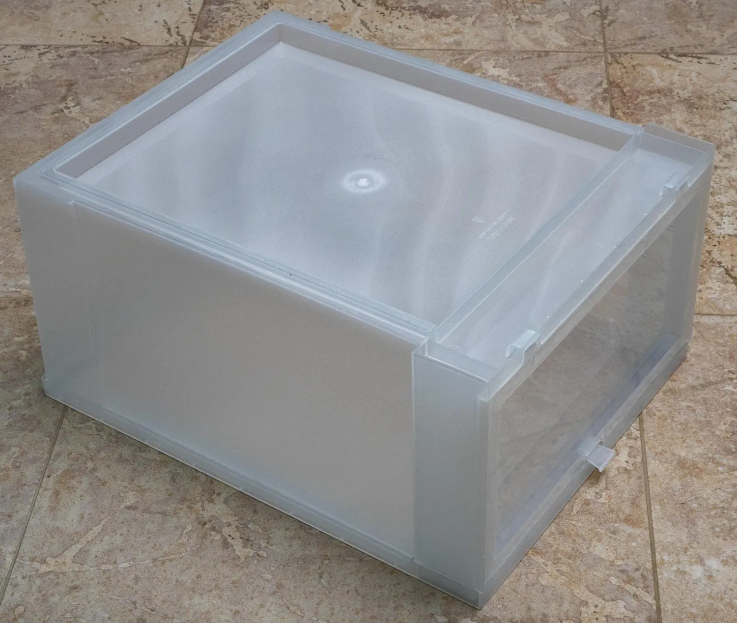 Iris Ohyama EUNS Schuhbox 6x14L transparent bis Größe 46