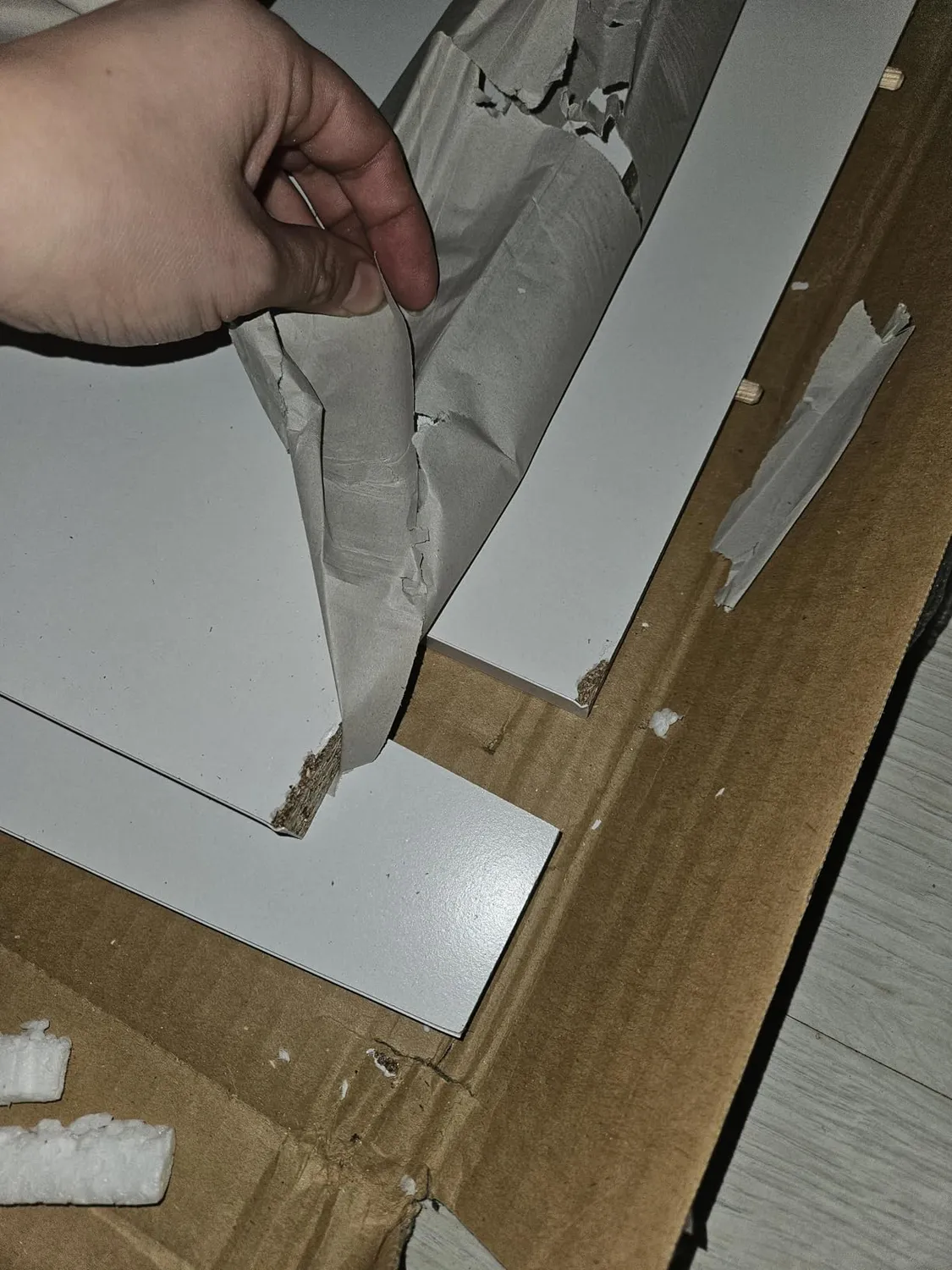 Iris Ohyama Kids KBN-3R Sitzbank 3 Fächer weiß Holz