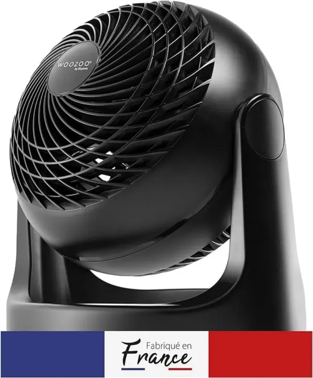 Iris Ohyama Woozoo PCF-HE18 Tischventilator schwarz 3 Stufen
