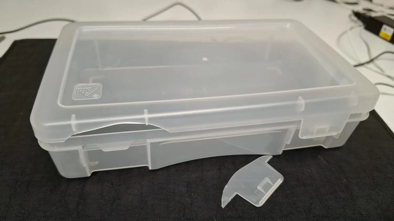 Iris Ohyama MCC-220 Aufbewahrungsbox 1,4L 10er transparent