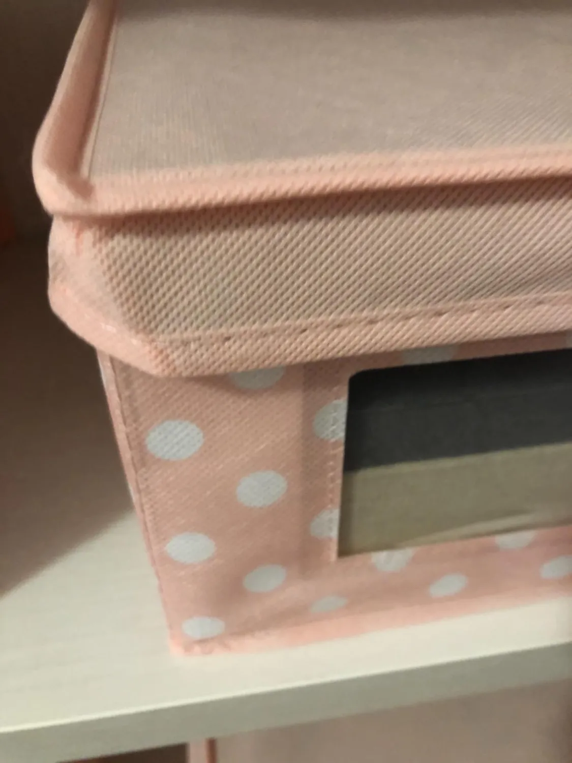 mDesign 6er-Set Stoffbox grau Fischgrät mit Deckel