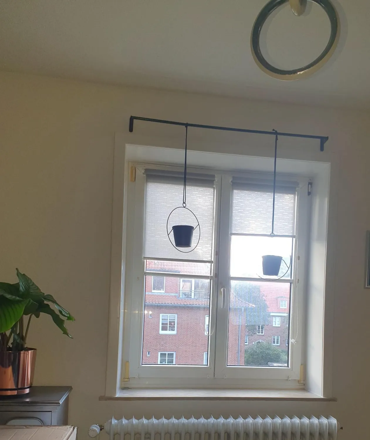 BOMCLAP Hängeblumentopf 4er Set schwarz Melamin