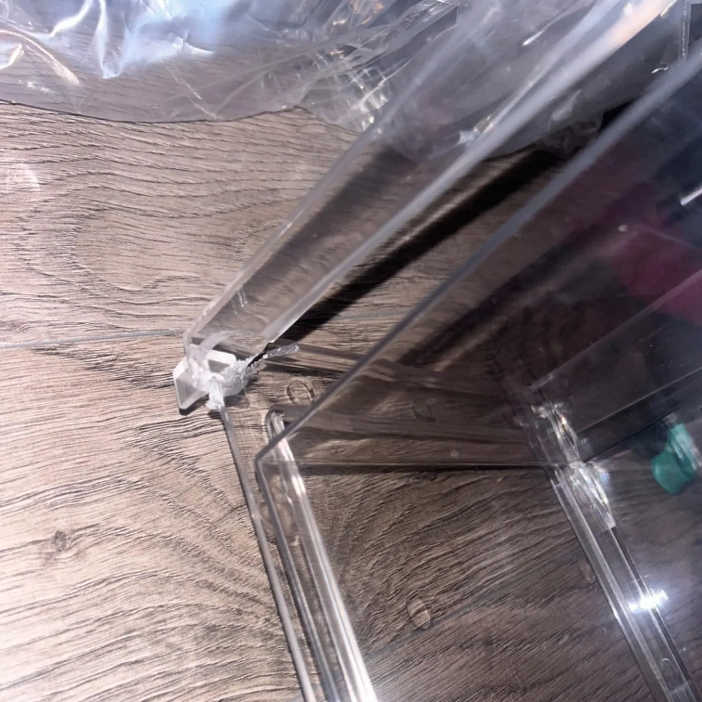 mDesign Schuhbox transparent 4er-Set stapelbar Kunststoff